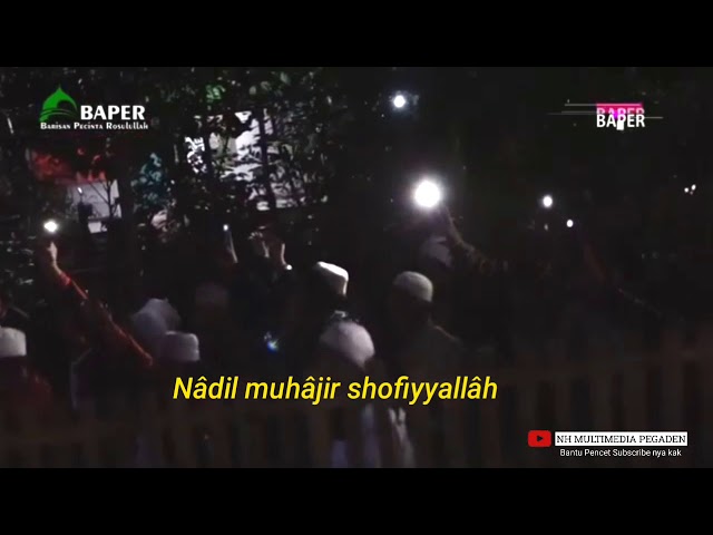 Qoshidah Ya Sayyidi + lirik - Al Habib Nofel Bin Yahya Live TUKDANA BERSHOLAWAT class=