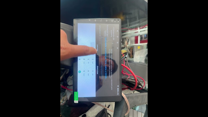 Restaurar de fábrica radio Android