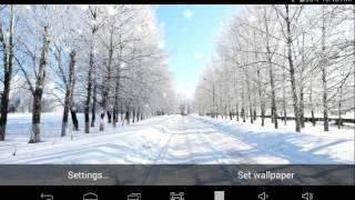 How to download live snow wallpaper screenshot 4