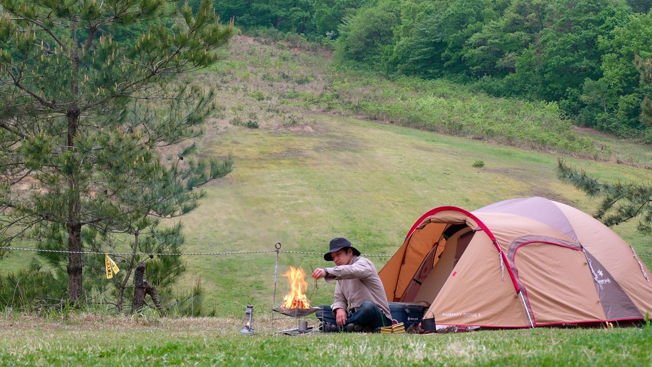 【40代の癒し時間】晩酌のお供にどうぞ。焚き火が主役のソロキャンプ