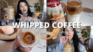 UPDATED (Tik Tok) WHIPPED COFFEE RECIPE | You NEED To Try! Its LIFE CHANGING..