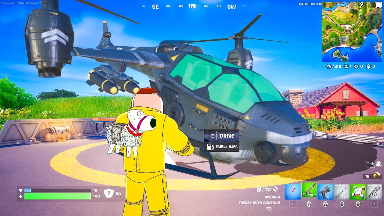 New ATTACK HELICOPTER in Fortnite Update!