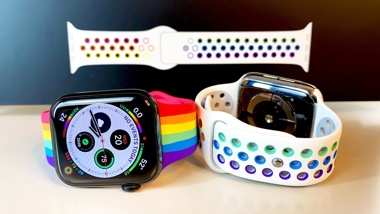 nike apple watch band pride