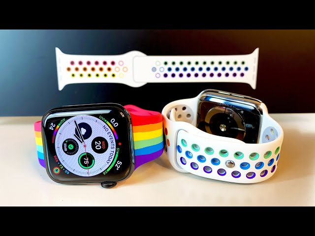本物保証得価】 Apple Watch NIKE PRIDE Edition 2020 HfuNL-m67047284524 