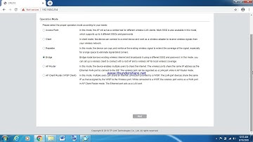 TPLINK CPE 210 BRIDGE MOD SETUP