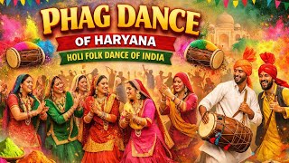 Phag Dance | Class 8th Kriti Music Animation | Haryana Folk Dance | Harmony in Movement