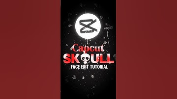 Skull Face Edit Tutorial ☠️ |Capcut Tutorial