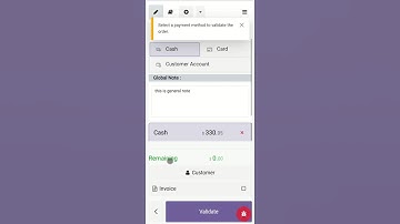 Point Of Sale Note - Responsive Odoo V19