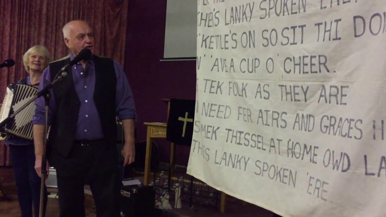 Gary & Vera Aspey perform Lanky Spoken Here! - YouTube