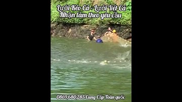 lưới kéo cá - lưới vét cá - lưới kéo cá sợi dù nhật bảng _ lưới đánh cá #luoikeoca #luoivetca