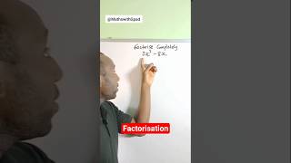 Problem Involving Factorisation #factorise #factor #gpadlearnmaths #stem #maths