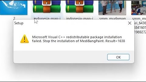 How to fix Medibang Paint error install