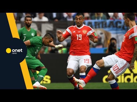 Robbie Williams na otwarciu mundialu, Rosja wygrywa z Arabią Saudyjską : | #OnetRANO Robbie Williams na otwarciu mundialu, Rosja wygrywa z Arabią Saudyjską : | #OnetRANO