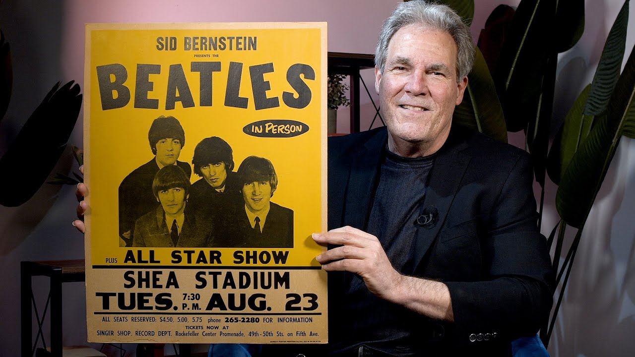 The Beatles 1966 Shea Stadium NY Concert Poster, Newly Found