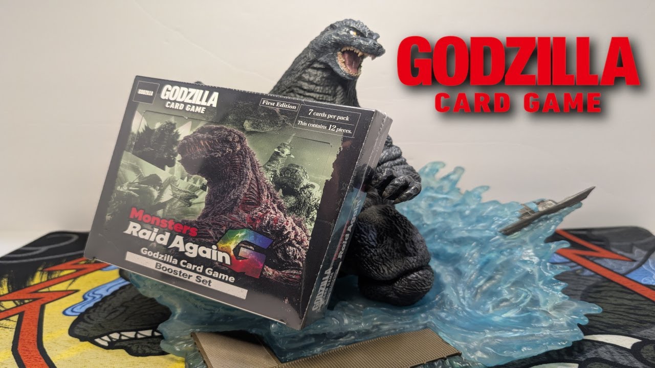 Monsters Raid Again! Godzilla Card Game Unboxing