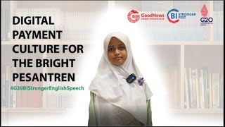 G20-Bi Stronger Echo Digital Payment Culture For The Bright Pesantren By Ashaqofa Athaya-Smp Pca