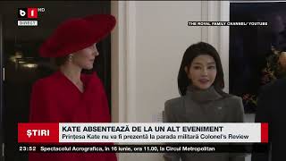 Kate Absentează De La Un Alt Eveniment.prințesa Nu Va  Participa La Parada Militară Colonel`s Review
