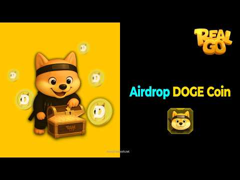 GRATIS | Airdrop DOGE Coin RealGo Play 2 Earn