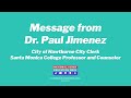 Dr. Paul Jimenez on Why Students Should Vote