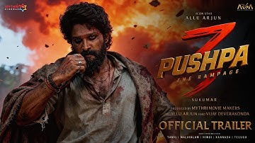 Pushpa 3 : The Rampage - Official Trailer | Allu Arjun | Vijay Deverakonda | Rashmika | Ai trailer 
