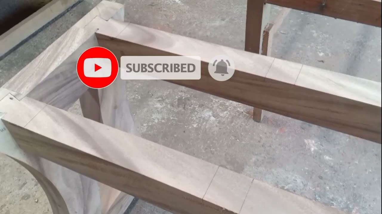 Dovetail joints for table legs (up coming full video)