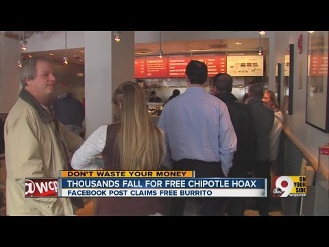 Thousands fall for Chipotle hoax