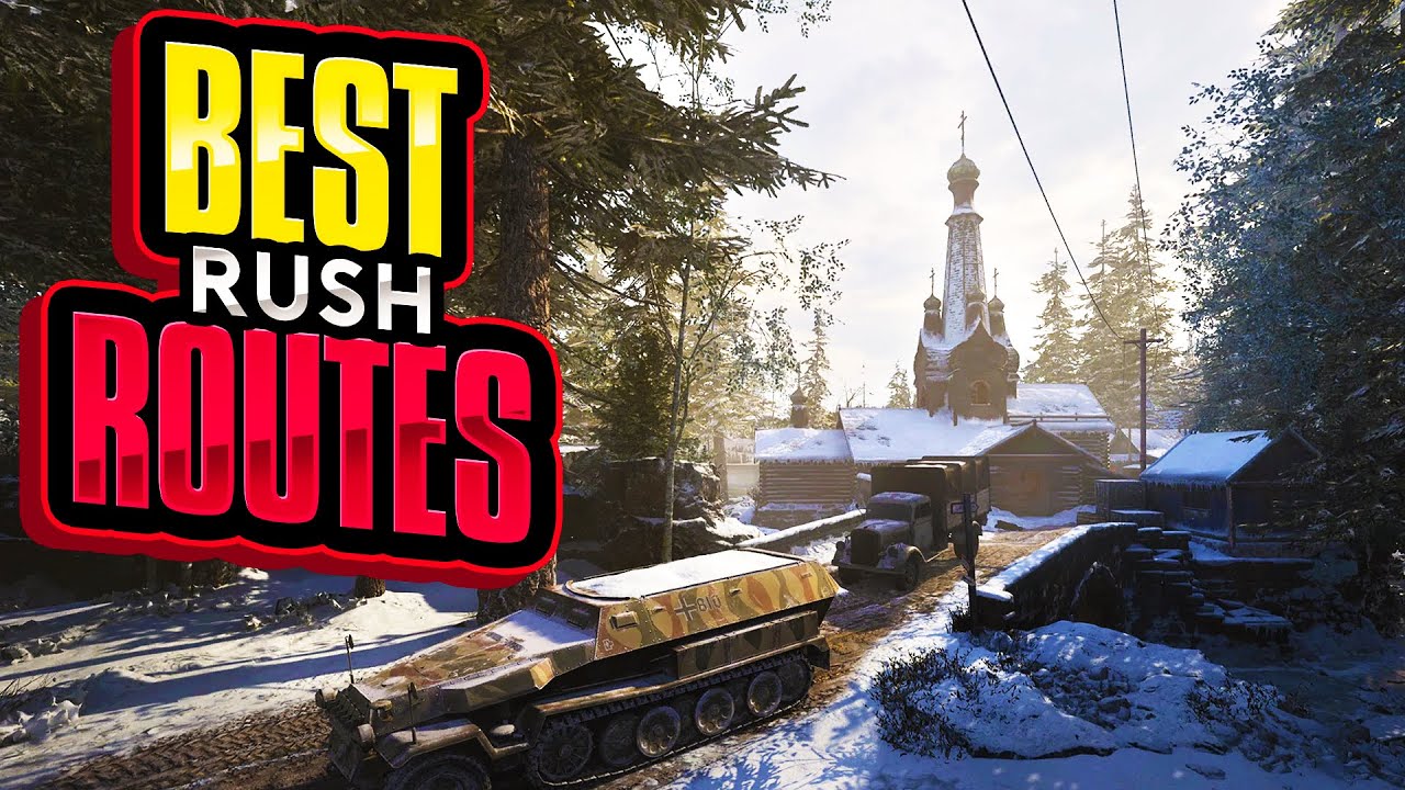 Best Rush Routes on Demyansk
