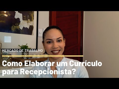 Vídeo: Como Escrever Um Currículo Para A Secretária