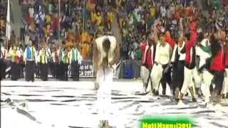 dbanj perform closing ceremony Africa cup of nation