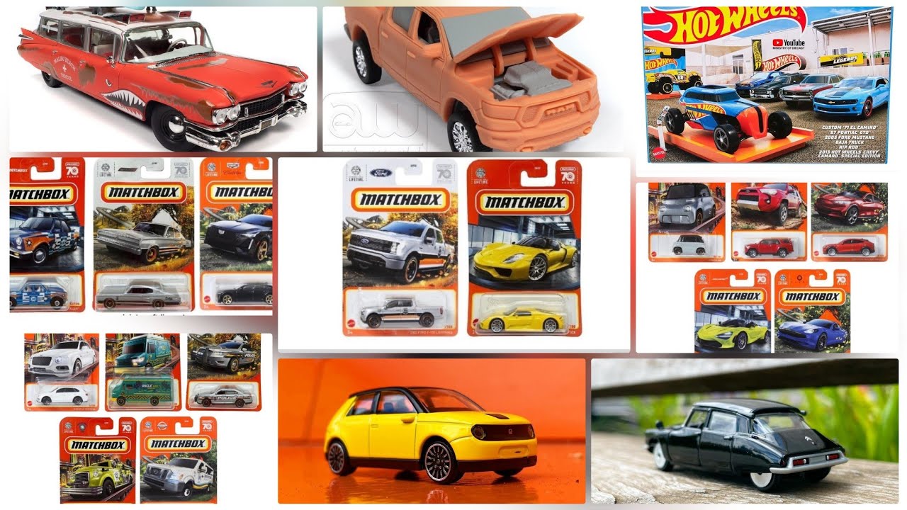 2023 Hot Wheels Legends Tour Pack, Matchbox 2023 Mix 3