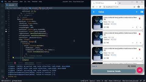 Flutter - NFC-e e SAT CF-e - Caixa - BottomReveal