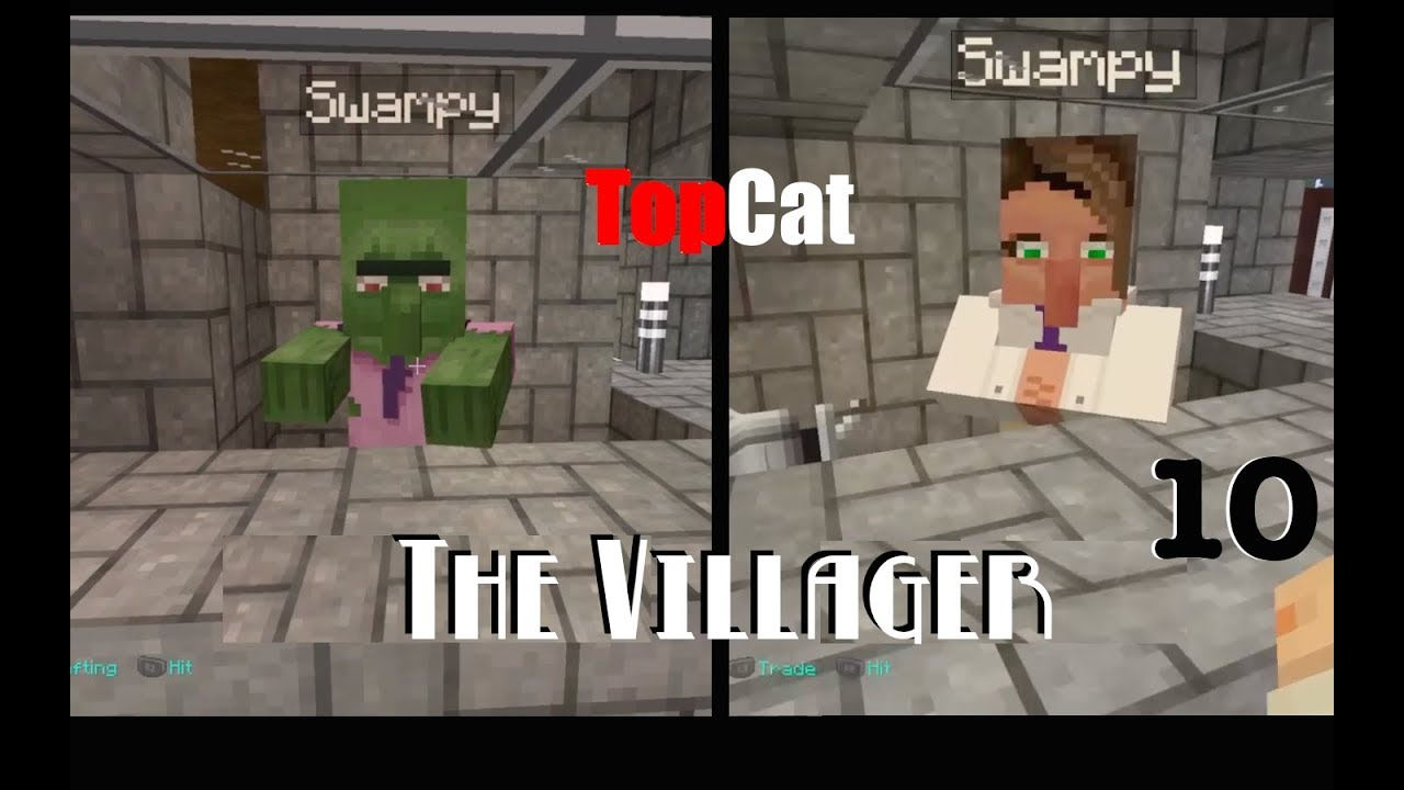 Minecraft PS4 The Villager Ep10How to Cure A Zombie Villager