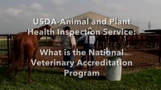 APHIS National Veterinary Accreditation Program (NVAP)