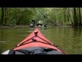 20 miles overnight kayak trip to Indian Mounds. Time lapse.