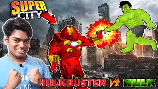 Hulk Vs Hulkbuster - Supercity