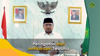 Hari Antikorupsi Sedunia, Apa Kata Menag Yaqut?