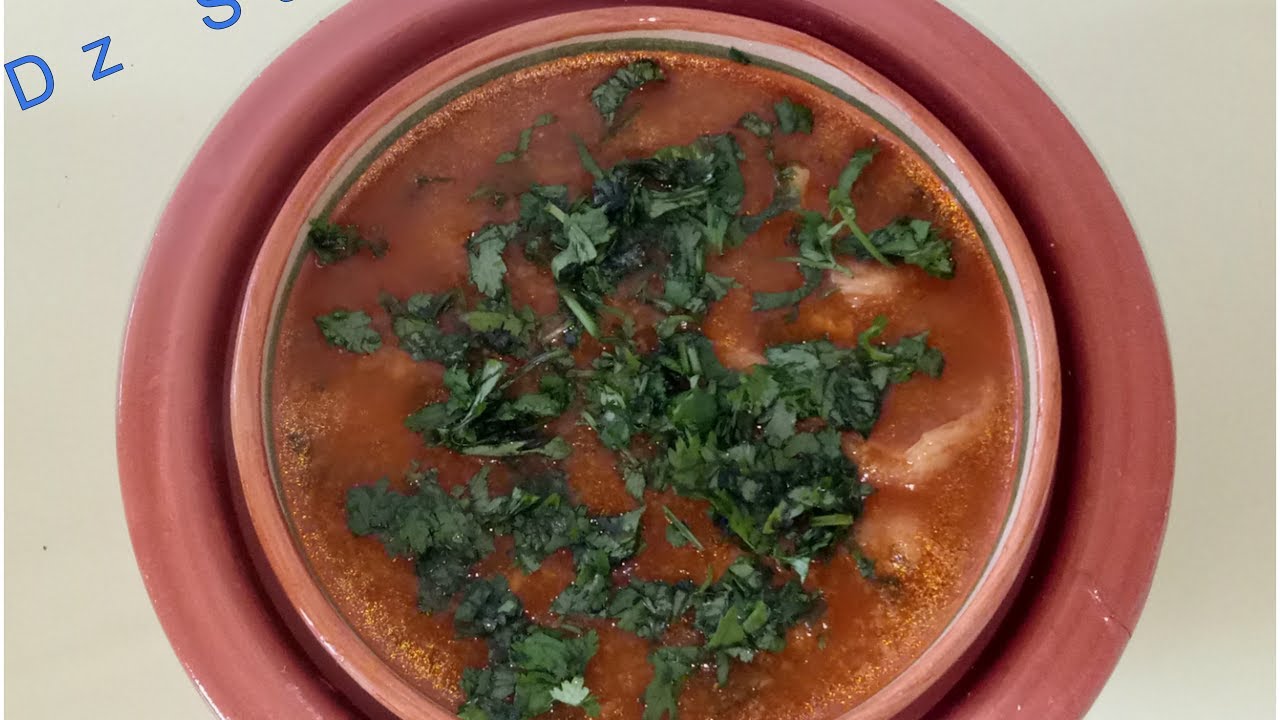 شربة فريك بدون غلوتين chorba frik sans gluten