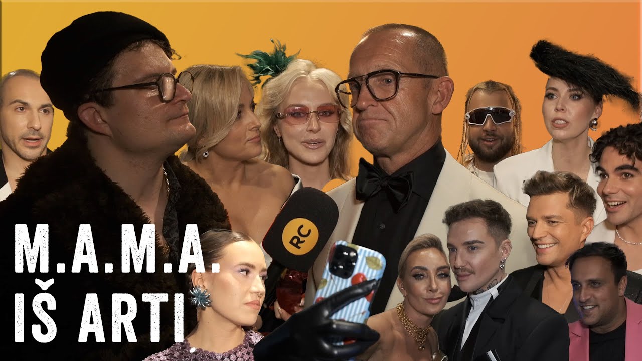 IŠSKIRTINIS reportažas iš M.A.M.A. apdovanojimų (Simon Jean Chic specialiai RADIOCENTRUI)