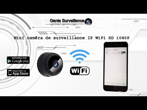 comment installer une mini camera wifi IP espion sans fil WiFi