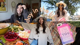 VLOG: solo picnic, raw chat, &amp; making a vegan dinner!