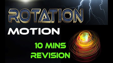 Rotation Motion formulas one shot revision ! Class 11 Physics