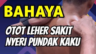 LEHER KAKU DAN NYERI SAKIT KEPALA GAK HILANG HILANG PUNDAK PEGAL NYERI LAKUKAN TEKNIK INI MUDAH‼️