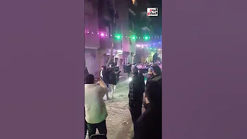 أهالى شبرا يستقبلون سعد الصغير بالمزمار البلدى 