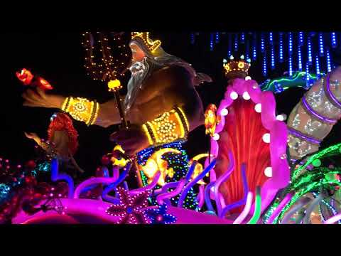 曲の始まりから気分が高鳴る☆香港ディズニーランドの夜のパレード「ディズニー・ペイント・ザ・ナイト・パレード」