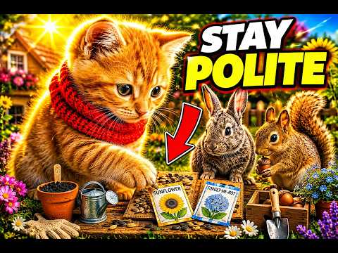 🤝 GingMeow Tiny Cat Stayed Polite During a Disagreement 🐱✨ | Cat Videos About Respect