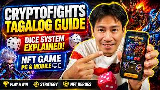 CryptoFights Tagalog Guide 🎲 | Dice System Explained + NFT Game (PC & Mobile)