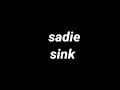 Sadie Sink Edit!!💖#6
