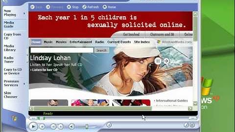 Windows XP Tutorial Playing Music Microsoft Training Lesson 9.1