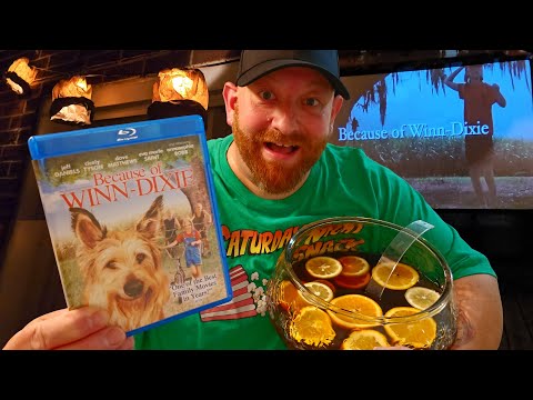 ULTIMATE BECAUSE OF WINN DIXIE BACKYARD MOVIE NIGHT TEA PARTY Saturday Night Snack and a Movie