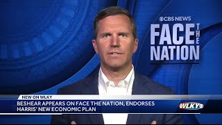 Beshear appears on 'Face The Nation,' endorses Harris' new economic plan
